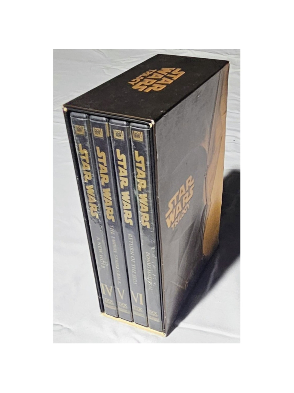 Star Wars Trilogy DVD Full Screen Box Set IV V VI BONUS DISC